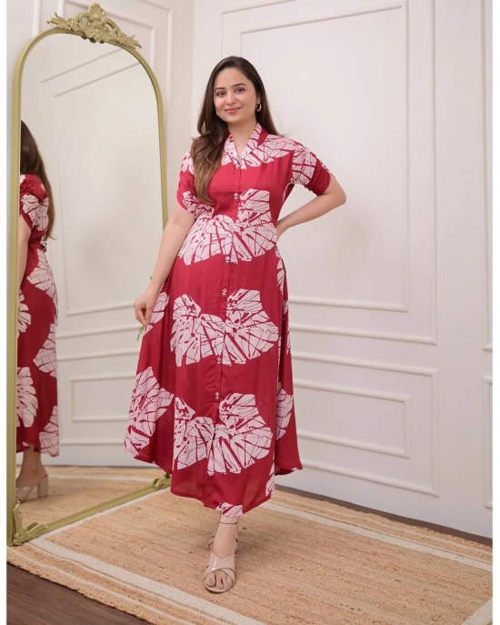 Premium cotton printed fir flair dresses ???????? are a prefect option for your daily casual wardrobe for work or leisure-M