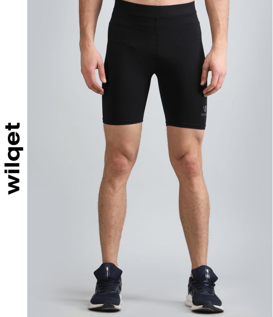 Mens Cycling Shorts-Black / L