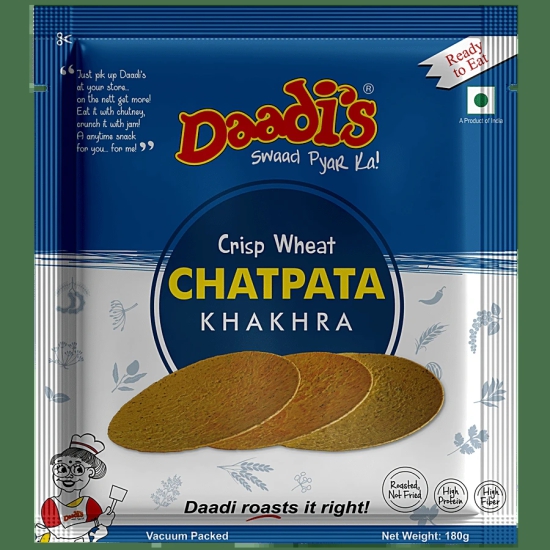 Daadis Chatpata Spl Khakhara, 180 Gm