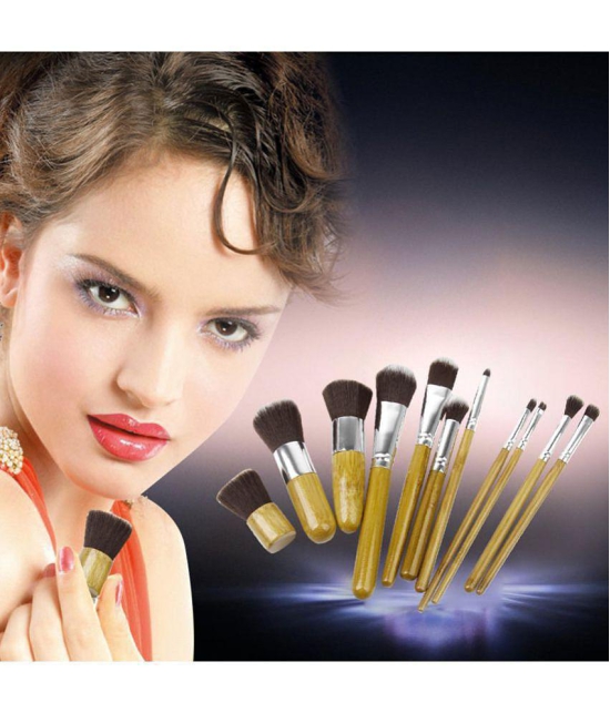 Lenon Beauty Synthetic Foundation Brush,Concealer Brush 11 Pcs 100 g