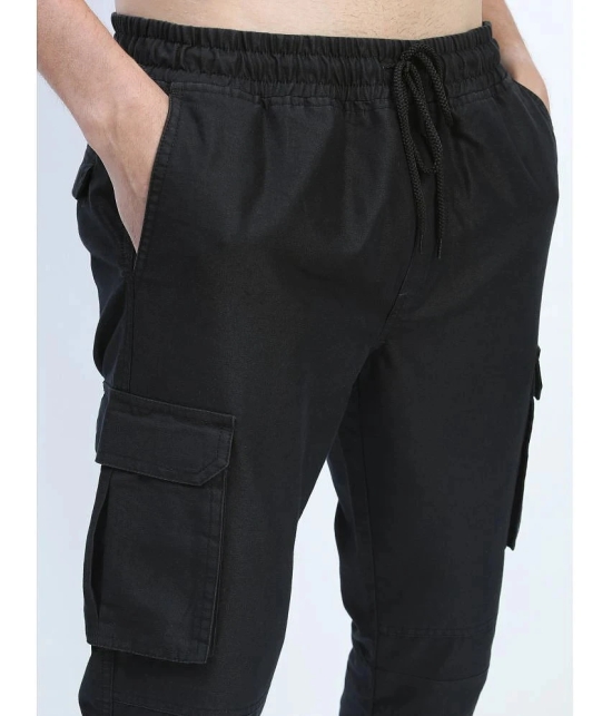 Ketch Tapered Flat Mens Joggers - Black ( Pack of 1 ) - None