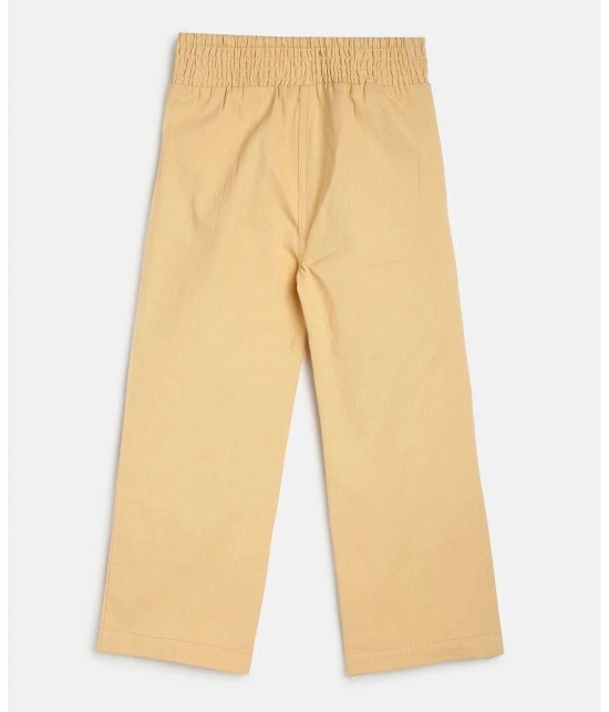 MINI KLUB Beige Woven Pant For Kids Girls - 8Y