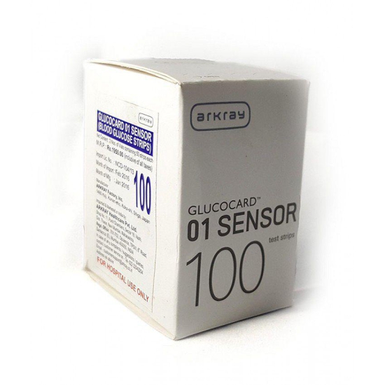 Arkray Glucocard 01 Sensor Strips - 100 Strips Expiry Dec 2023