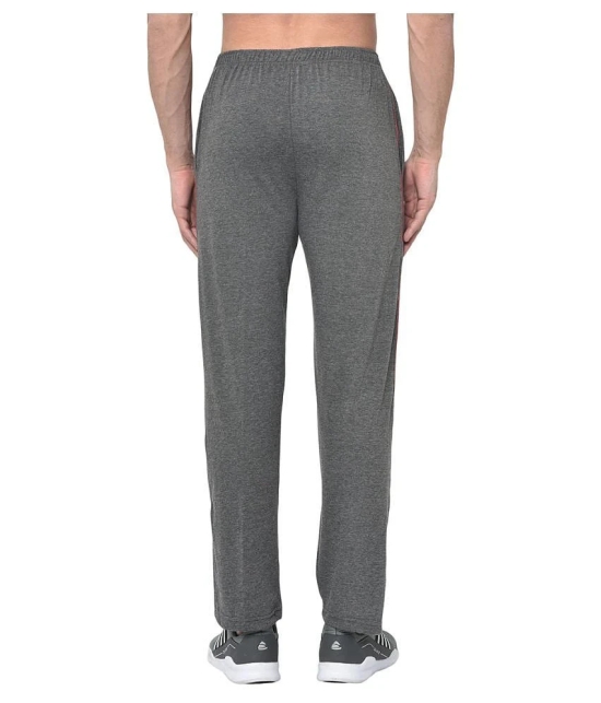 Vimal Jonney Grey Cotton Blend Trackpants - XL