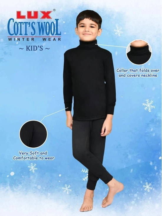 Lux Cottswool Cotton Blend Thermal Top ( Multi ) - None