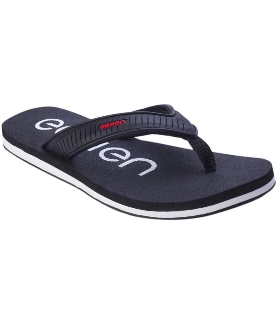 Paragon - Black Mens Thong Flip Flop - None