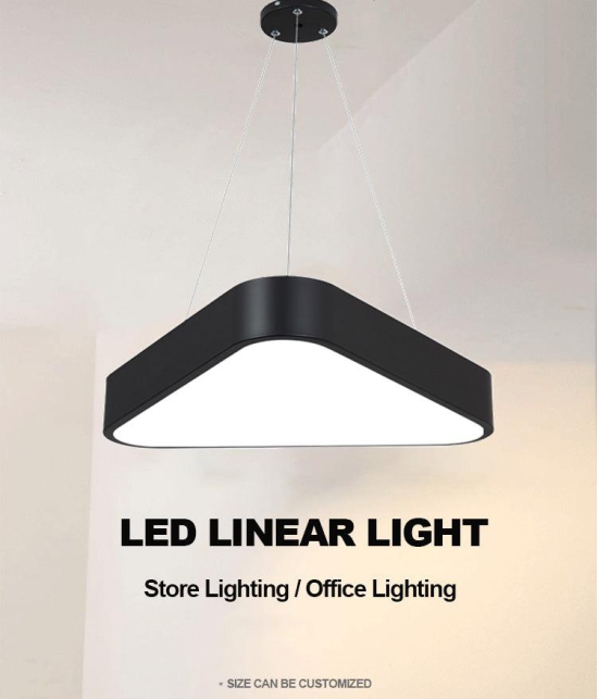 Hdc LED Solid Triangular Office Led Pendant Hanging Lamp