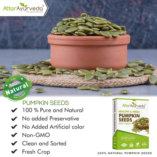 Attar Ayurveda Raw pumpkin seeds (250 grams)