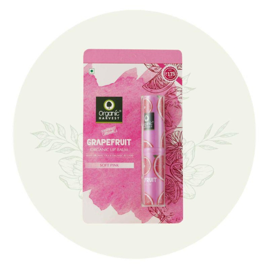 Organic Grapefruit Lip Balm - 3gm