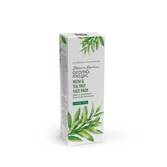 Neem & Tea Tree Face Pack - Niacinamide-100 ML / Face Pack