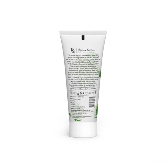 Neem & Tea Tree Face Pack - Niacinamide-100 ML / Face Pack