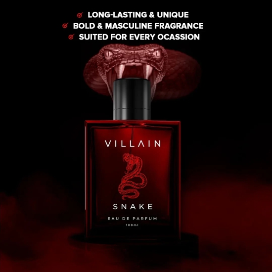 Villain Snake Eau De Parfum For Men 100ml