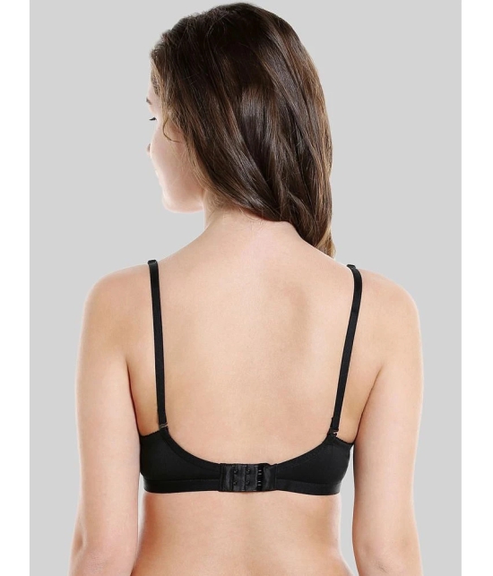 Bodycare Black Cotton Blend Non Padded Womens Everyday Bra ( Pack of 1 ) - None