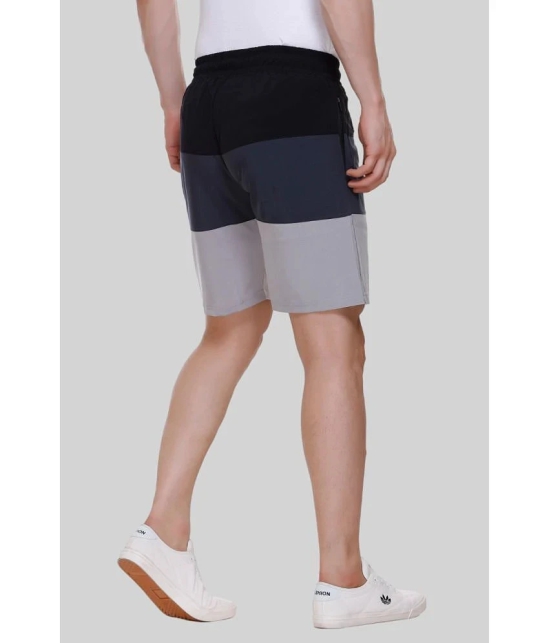 LEEBONEE Grey Polyester Mens Shorts ( Pack of 1 ) - None