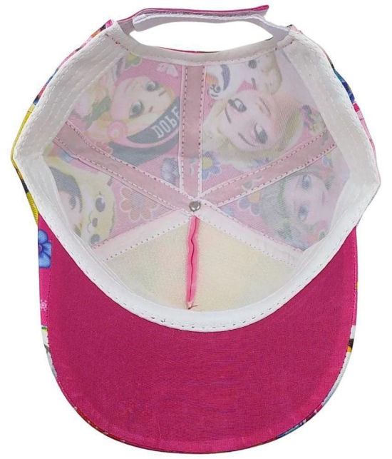 Zacharias Unisex Kids Cotton Cap kc-16 (Dark Pink_1-5 Years) (Pack of 1) - None