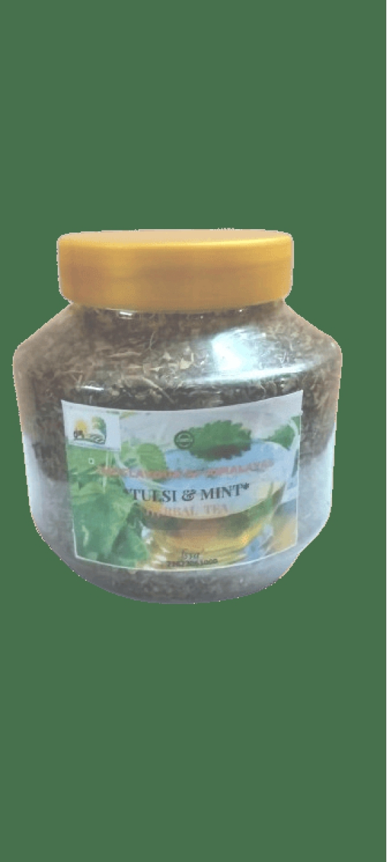 Tulsi  Mint Herbal Tea (From the Hills of Uttarakhand)