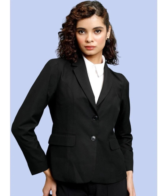 PPTHEFASHIONHUB - Cotton Black Blazers - None