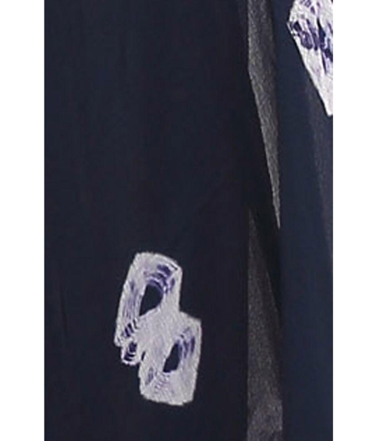 Rajnandini - Navy Blue Straight Cotton Women's Stitched Salwar Suit ( Pack of 1 ) - None