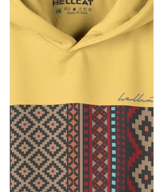 HELLCAT - Mustard Cotton Blend Boys Sweatshirt ( Pack of 1 ) - None