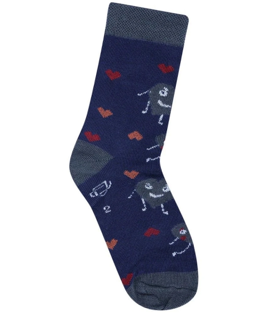 Dollar Multicolor Cotton Blend Boys Ankle Length Socks ( Pack of 5 ) - 3-4 years