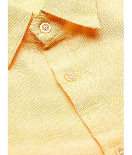 KLOSET By RIAG 100% Cotton Regular Fit Solids Full Sleeves Men's Casual Shirt - Beige ( Pack of 1 ) - None