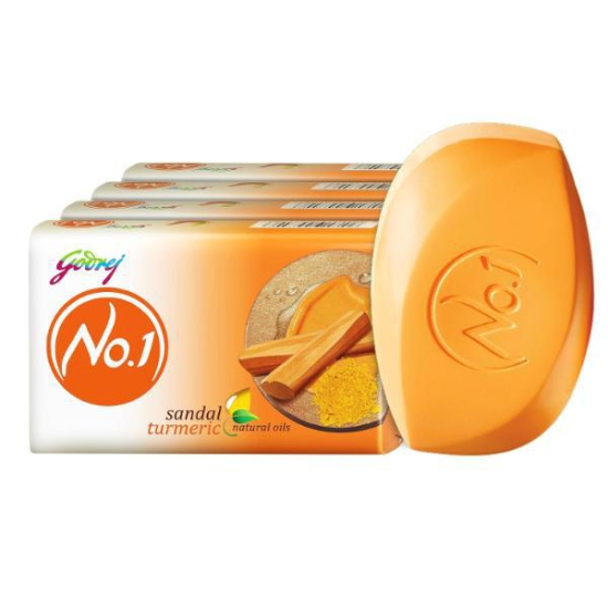 Godrej No.1 Soap (Sandal) (4 Plus 1) 500 Gms