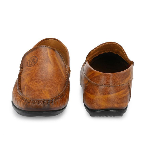 ShoeRise - Brown Men's Slip on - 7