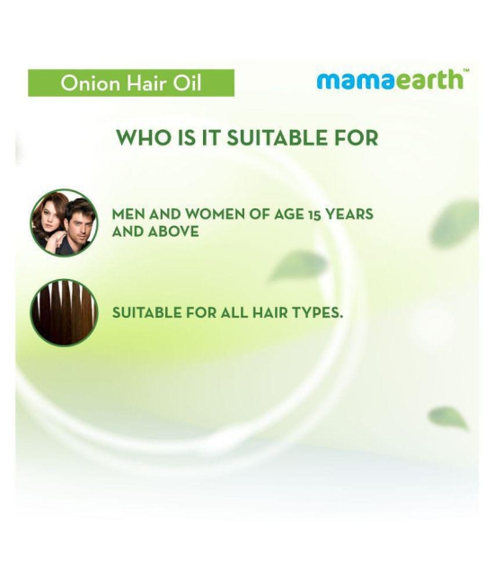 Mamaearth Onion Hair Oil for hair growth with Onion & Redensyl for Hair Fall Control - 250ml