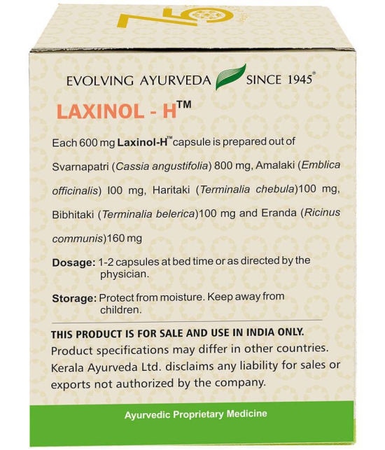 Kerala Ayurveda Laxinol-H Capsule, 100 Nos