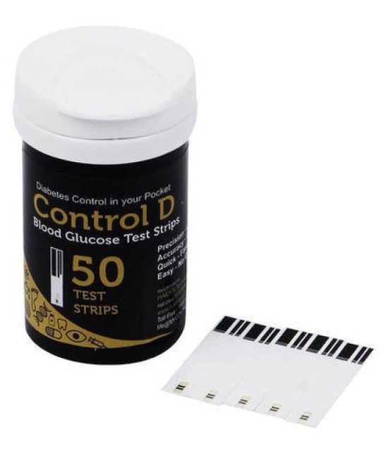 Control D 50 Test Strips (Blood Glucose) Expiry Aug 2024