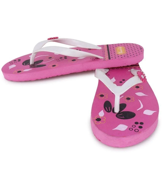 Phonolite Pink Womens Flip Flop - None