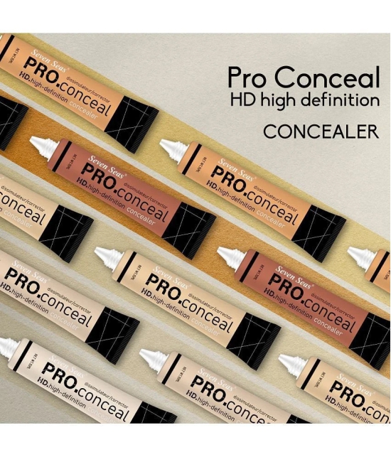 Seven Seas Pro.conceal HD. High-definition Concealer (Sun Beige,15 ML)