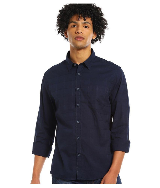 Ruggers 100 Percent Cotton Navy Shirt Single - None