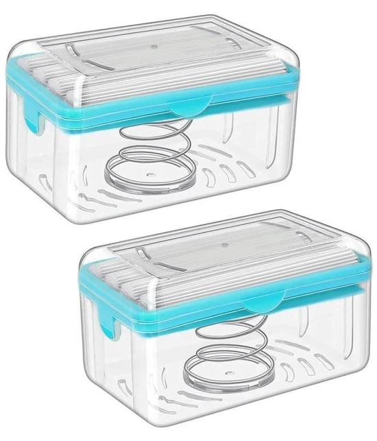 HOMETALES Plastic Kitchen Press ( Pack of 2 ) - Blue