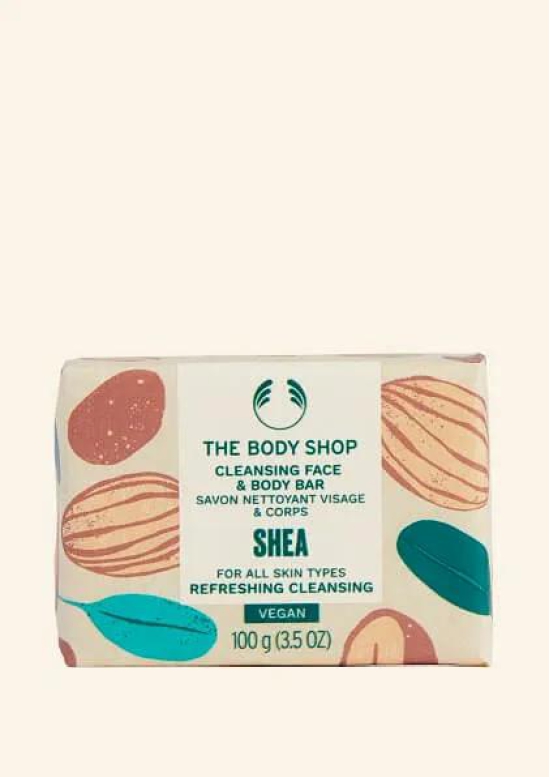 Shea Cleansing Face & Body Bar 100G