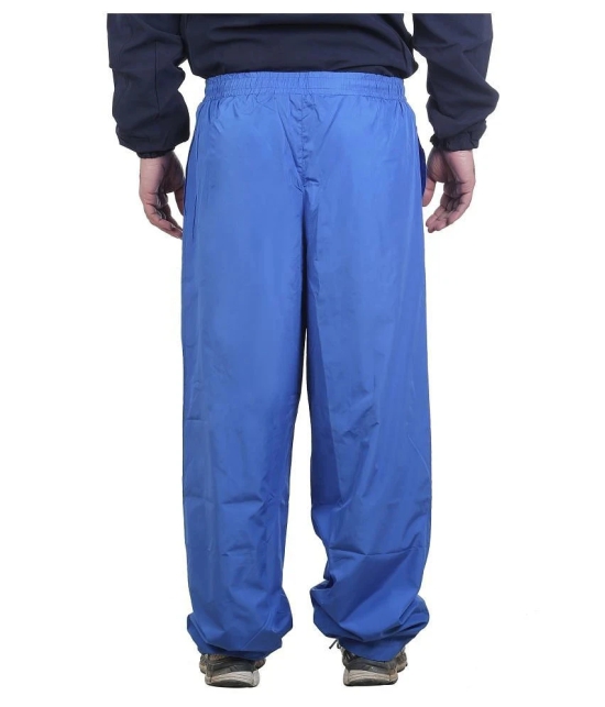 Preen Blue Polyester Trackpants Single - L