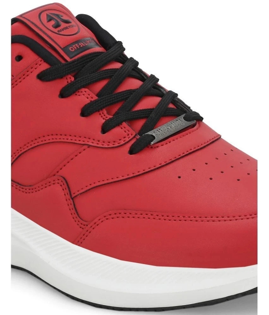 OFF LIMITS STUSSY Red Mens Sports Running Shoes - None