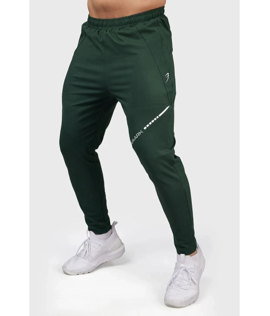 Fuaark Green Polyester Mens Sports Trackpants ( Pack of 1 ) - None