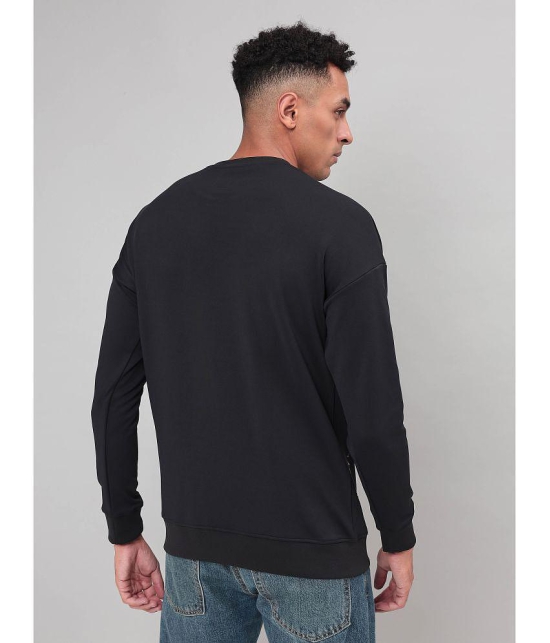 Technosport Black Polyester Men's Running Sweatshirt ( Pack of 1 ) - L