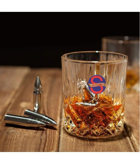 Somil Whisky  Glasses Set,  200 ML - (Pack Of 9)