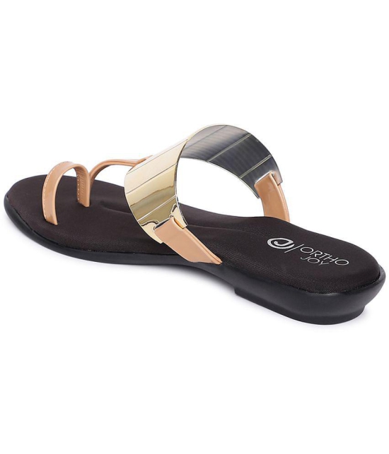 ORTHO JOY - Beige Women's Flats - None