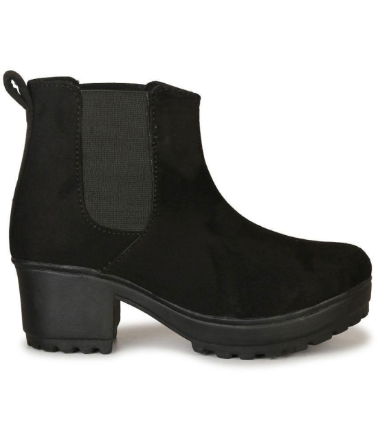 Saheb - Black Women's Ankle Length Boots - None