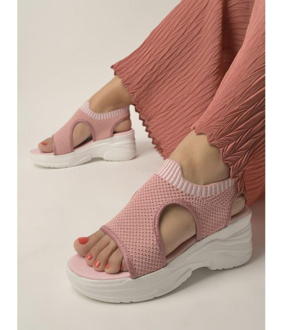 Shoetopia - Pink Women''s Sandal Heels - None