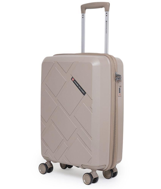 Swiss Military Beige S (Below 60cm) Cabin Hard SM004HTB_20_BEIG Luggage - S (Below 60cm)