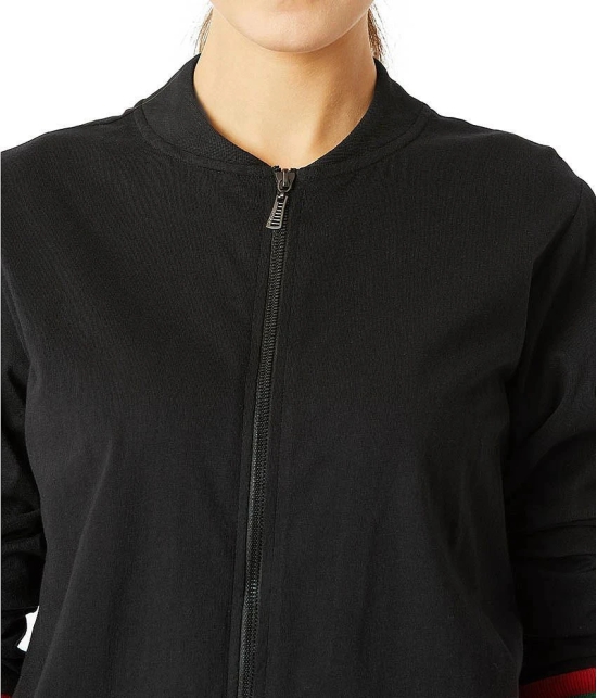 Miss Chase Cotton Black Bomber Jackets - XL