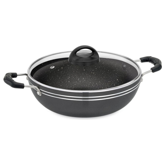 Premier Non Stick Induction Bottom 3 Piece Set With Glass Lid HG-548