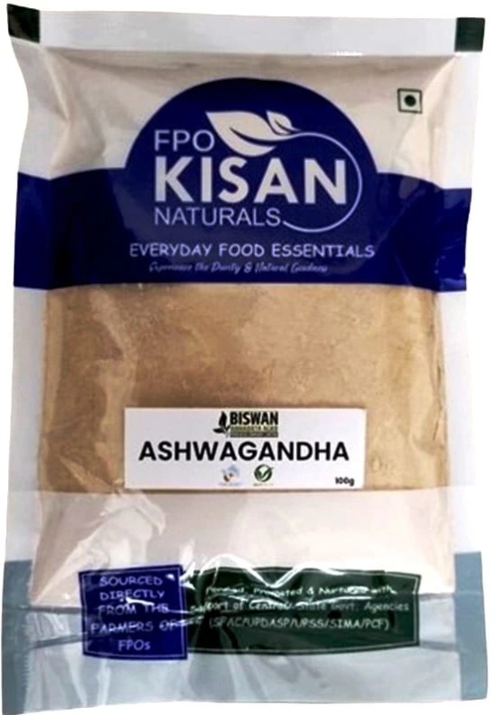  FPO Kisan Naturals Ashwagandha Powder, 100g