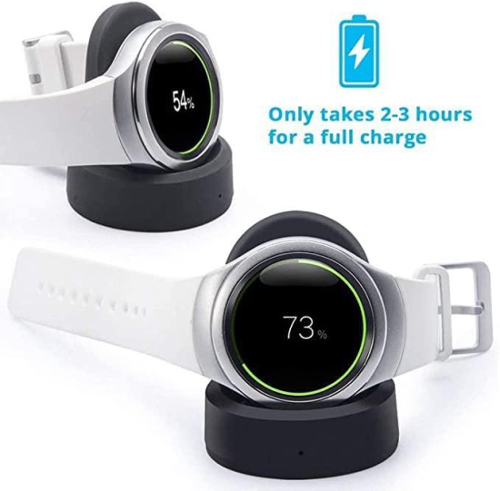 Hi-Lite Essentials Gear Watch Charger Compatible with Samsung Gear smartwatch S2/S3/S4