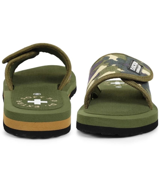 DOCTOR EXTRA SOFT - Olive  Womens Slide Flip flop - None