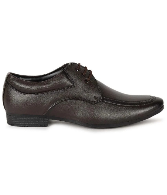 Aadi Brown Mens Oxford Formal Shoes - None